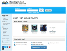 Tablet Screenshot of moonhighschool.org